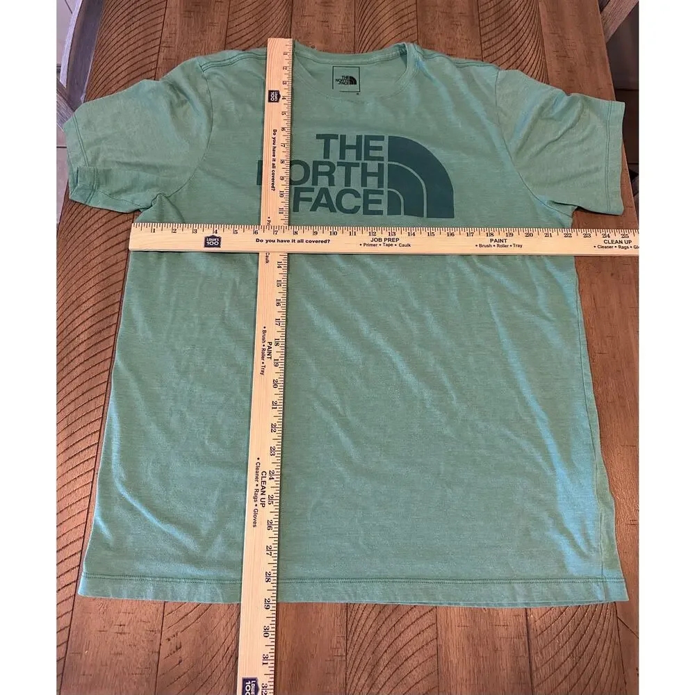 The North Face Green Half Dome Logo T-Shirt Men's Size XL Soft Short Sleeve Tee